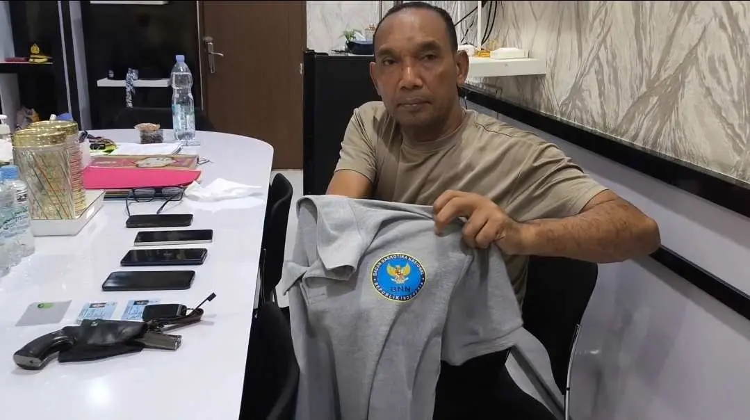 Gaya-Gayaan Pakai Atribut BNN dan Bawa Korek Api Bentuk Pistol, Dua Pemuda di Cileungsi Diamankan Polisi