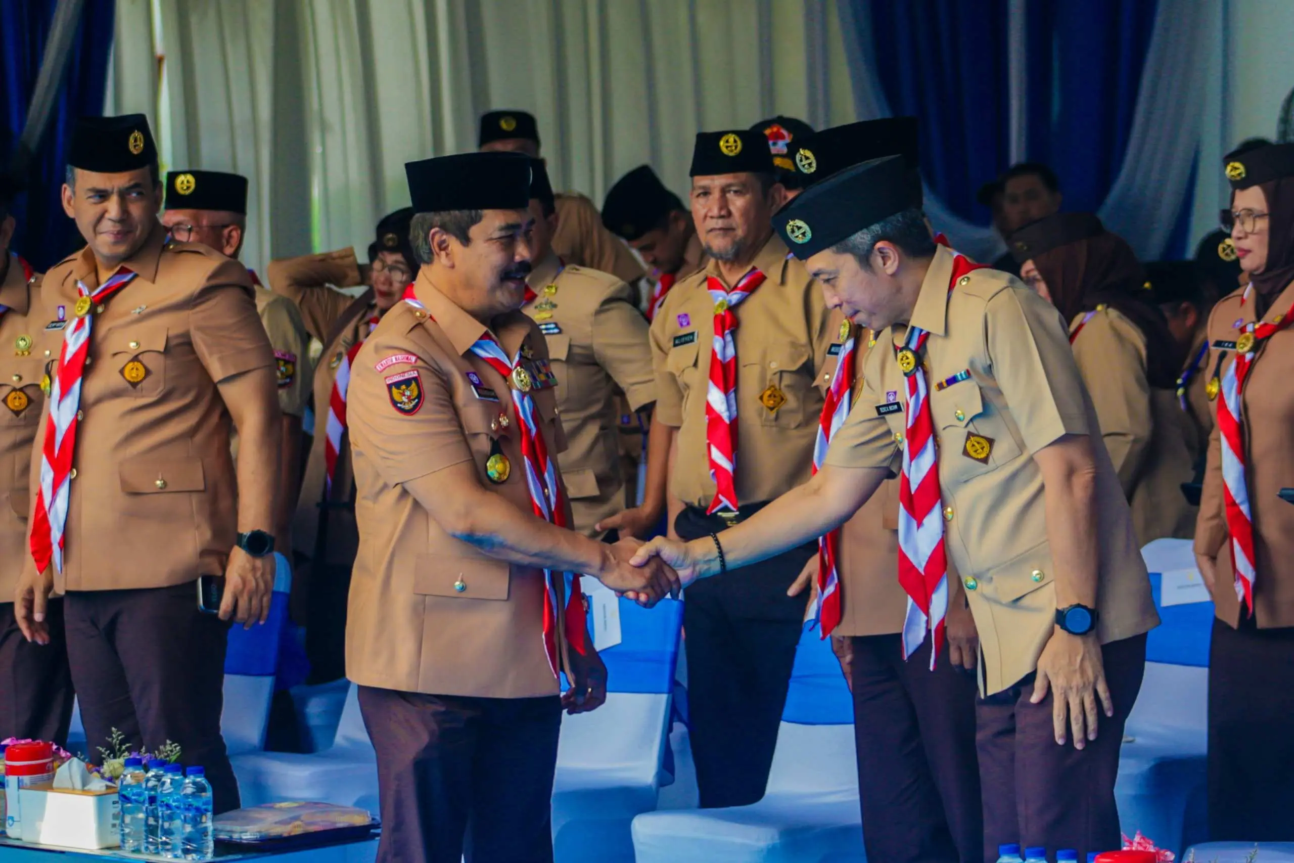 Menimipas Agus Andrianto Resmikan Perkemahan Satya Dharma Bhakti Pemasyarakatan 2025