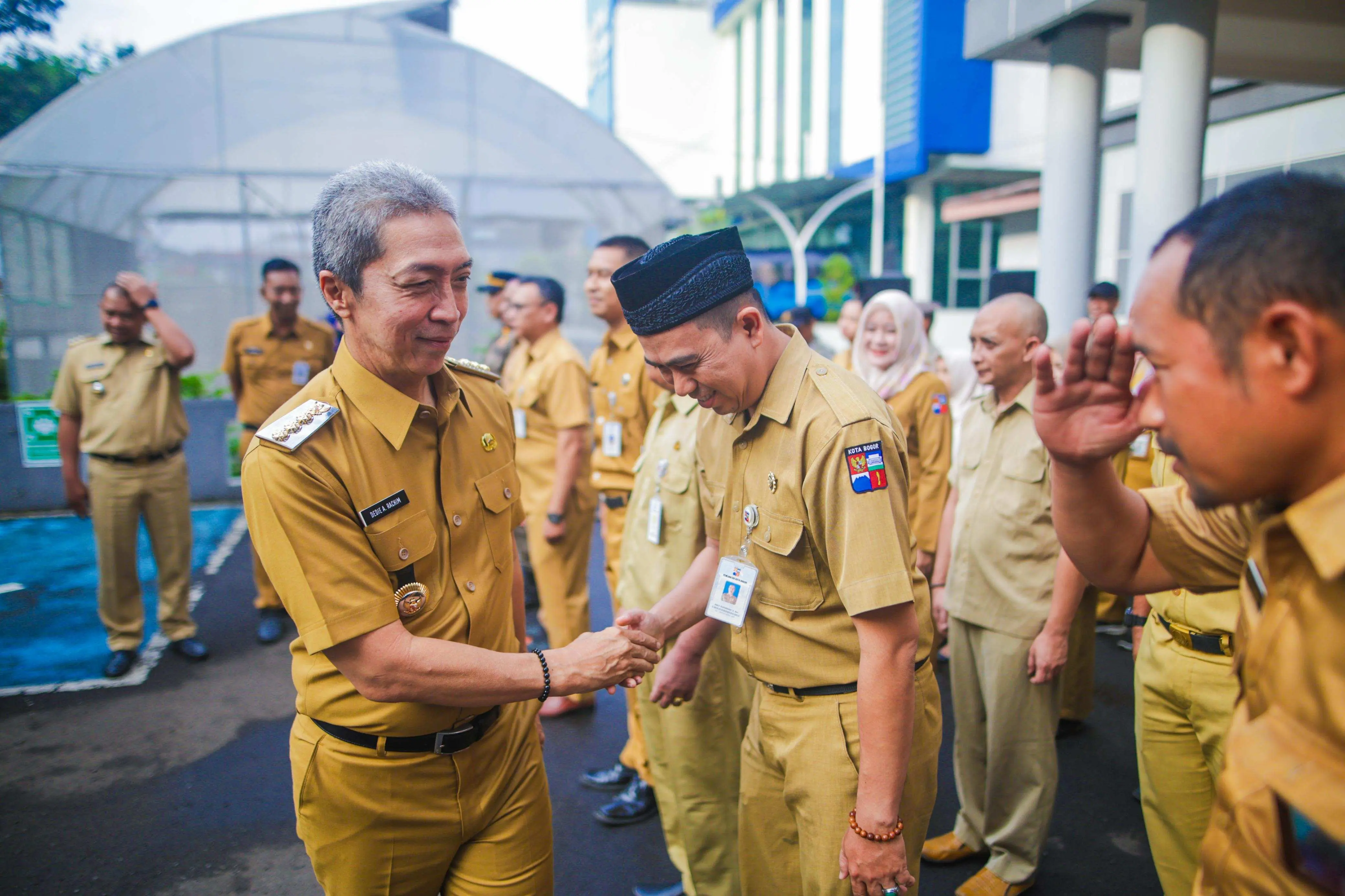 Wali Kota Bogor Bahas ‎Jalan R3 Tembus Tajur hingga Keamanan Jalan Pajajaran dan Saluran Air