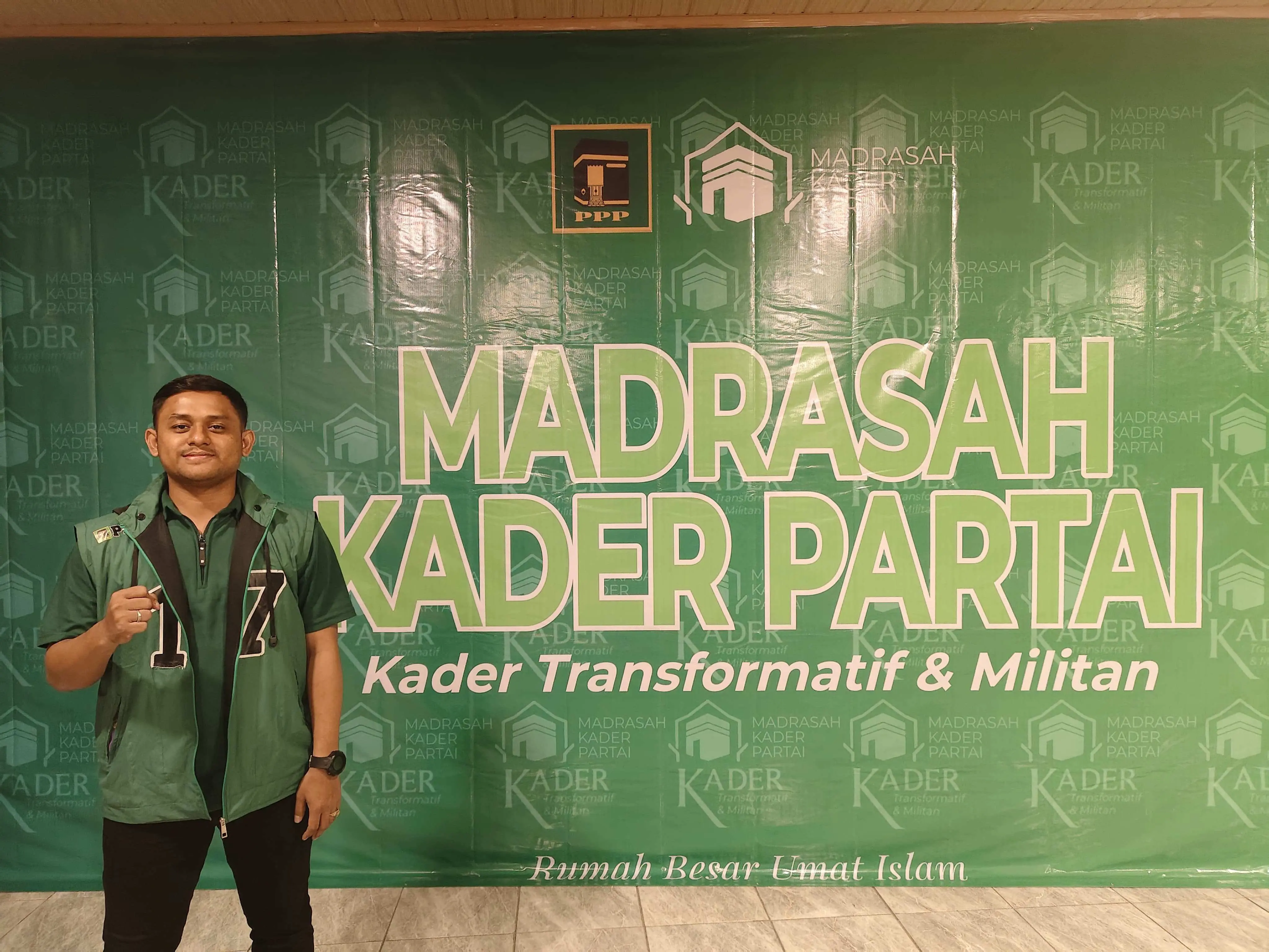 DPC PPP Kabupaten Bogor Launching Madrasah Kader Partai, Sekretaris GPK: Ini Bukti Nyata Cetak Kader Muda