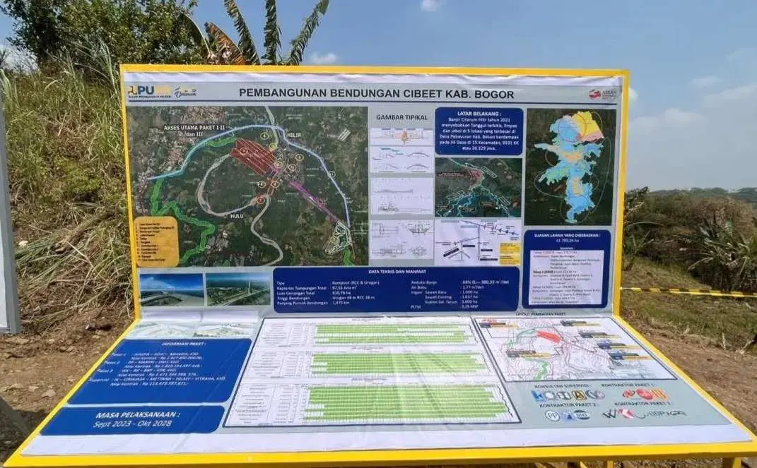 Ribuan KK Terdampak Pembangunan Waduk Cibeet dan Cijurey di Kabupaten Bogor