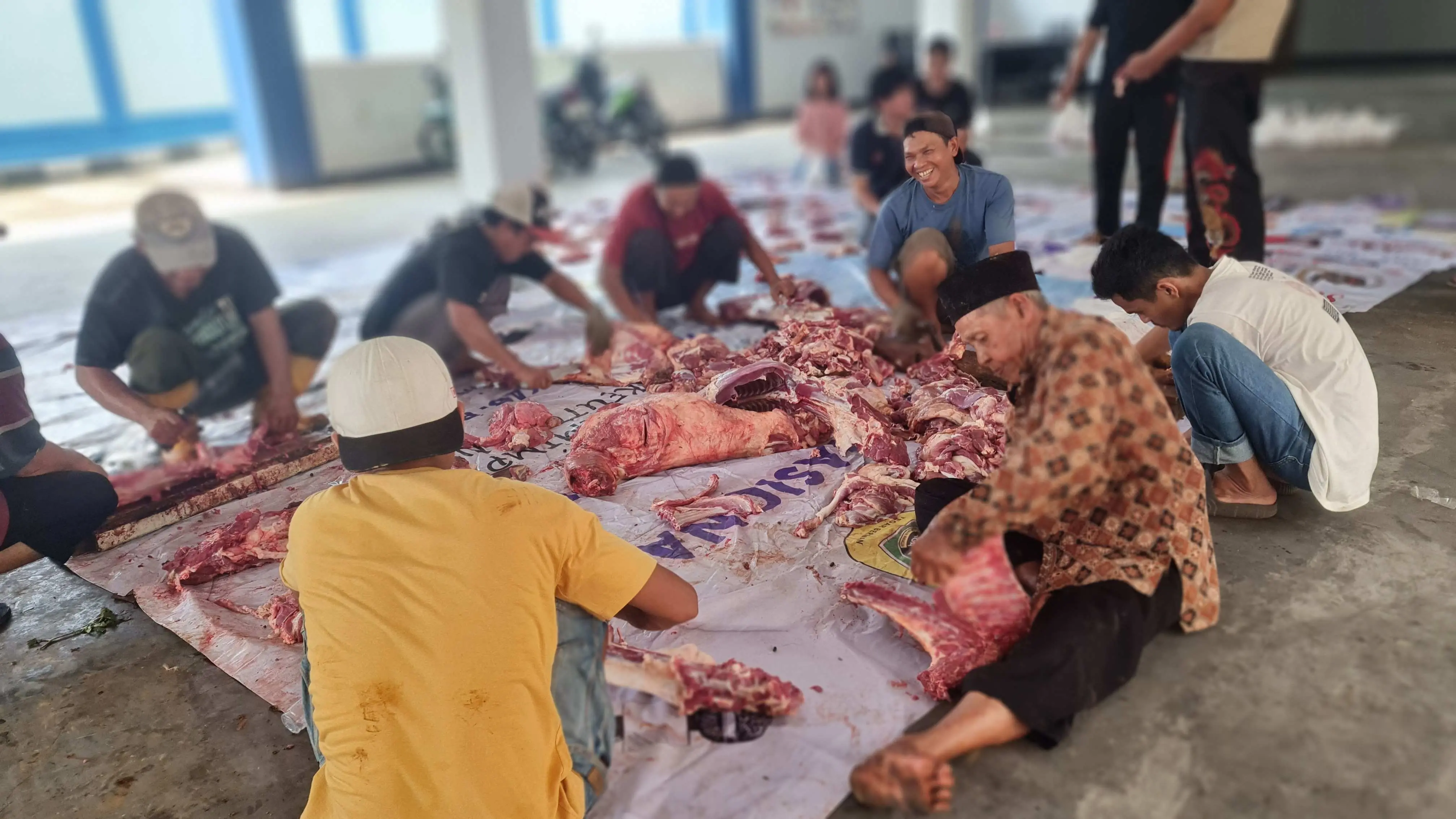 PWI Kabupaten Bogor Sembelih 1 Sapi dan 7 Kambing pada Idul Adha 1446 H, Wujud Kepedulian Sosial Wartawan