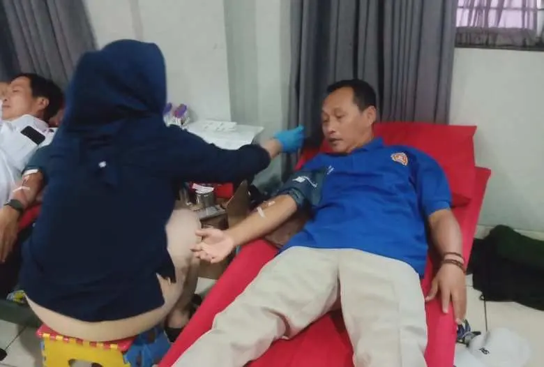 Karang Taruna Ciseeng Gelar Donor Darah di HJB 543, Kumpulkan 32 Kantong Darah