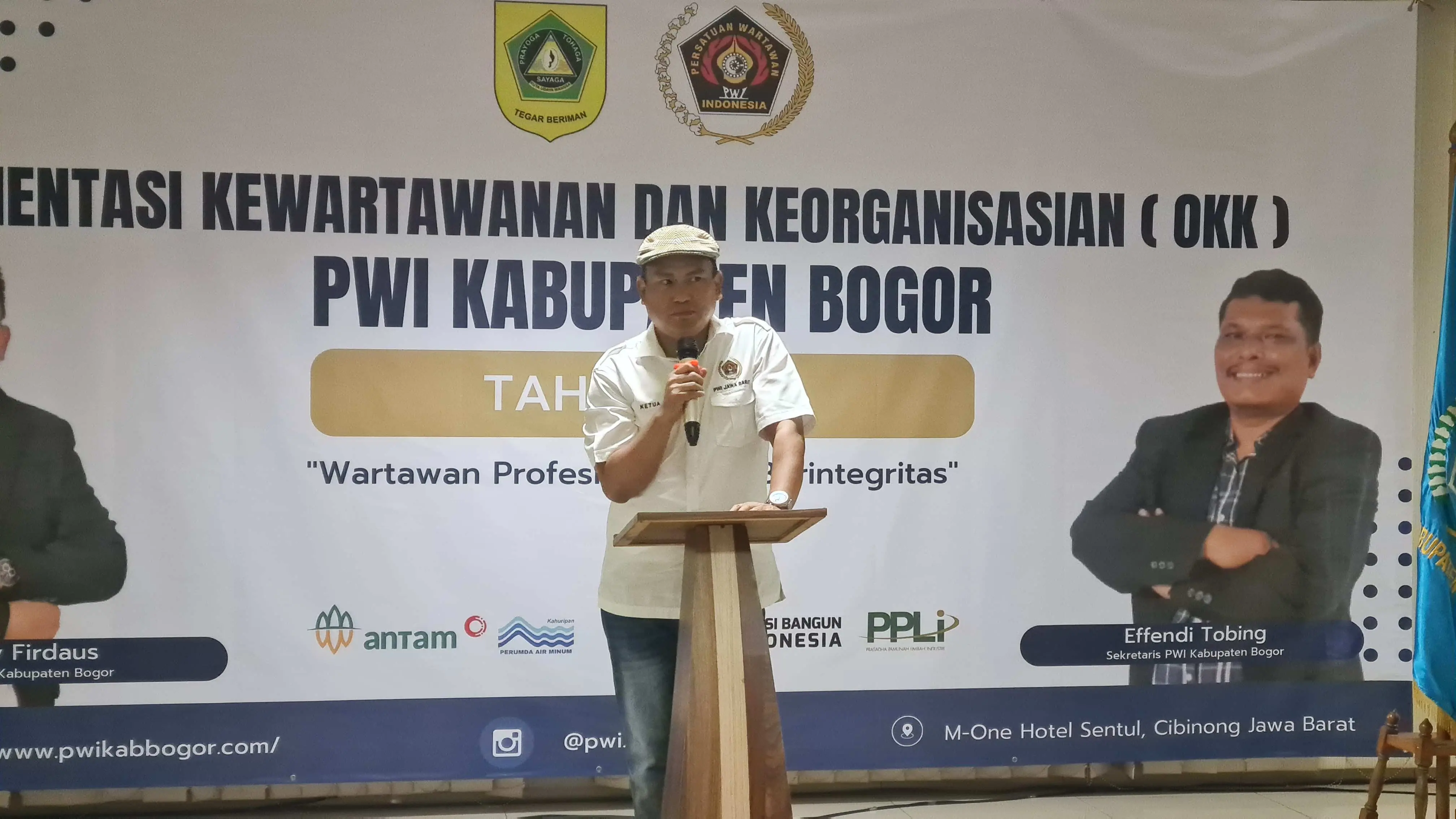 Ketua PWI Jabar: Wartawan Harus Profesional dan Taat Aturan Jika Ingin Bergabung dengan PWI