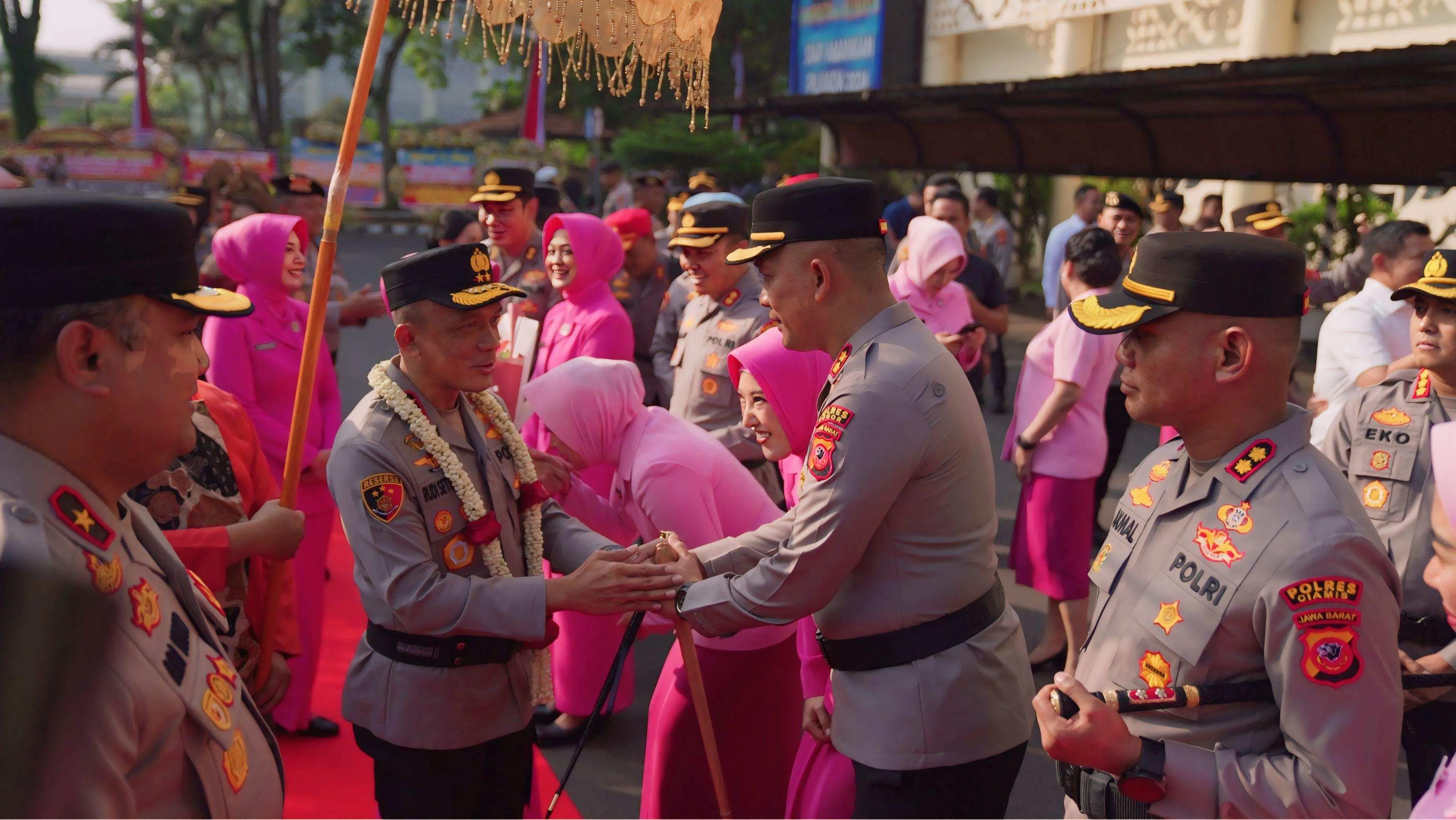 Kapolres Bogor Hadiri Sertijab Kapolda Jabar: Dukung Kepemimpinan Irjen Pol Rudi Setiawan