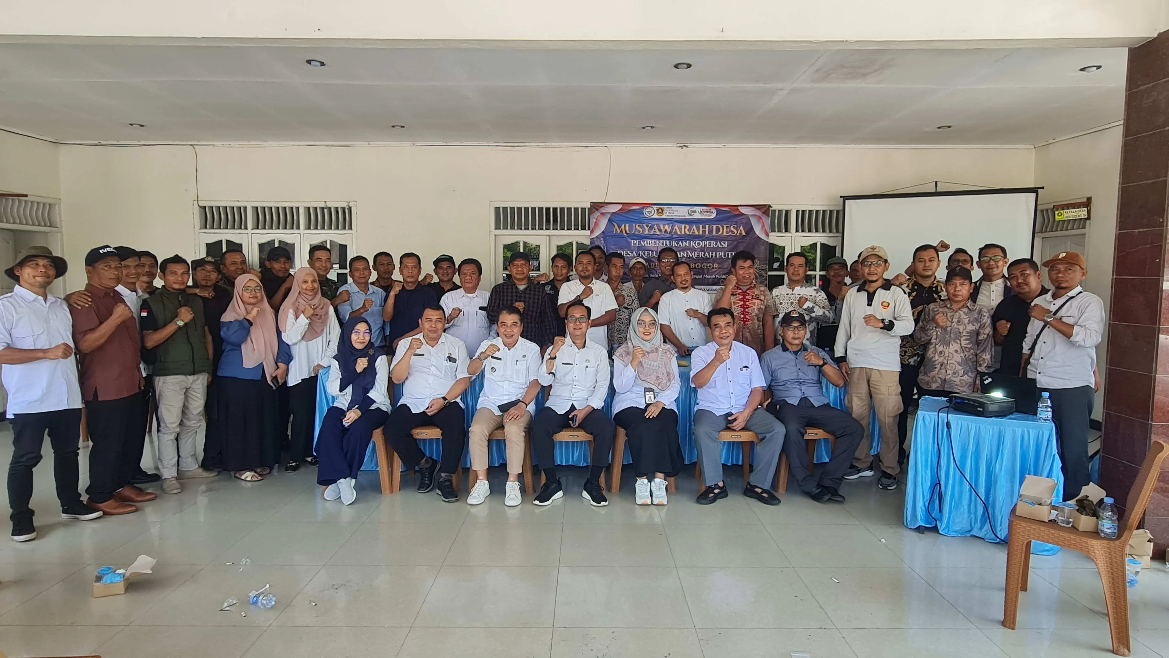 Desa Wanaherang Gelar Musyawarah Pembentukan Koperasi Merah Putih, Ramdani Terpilih Sebagai Ketua