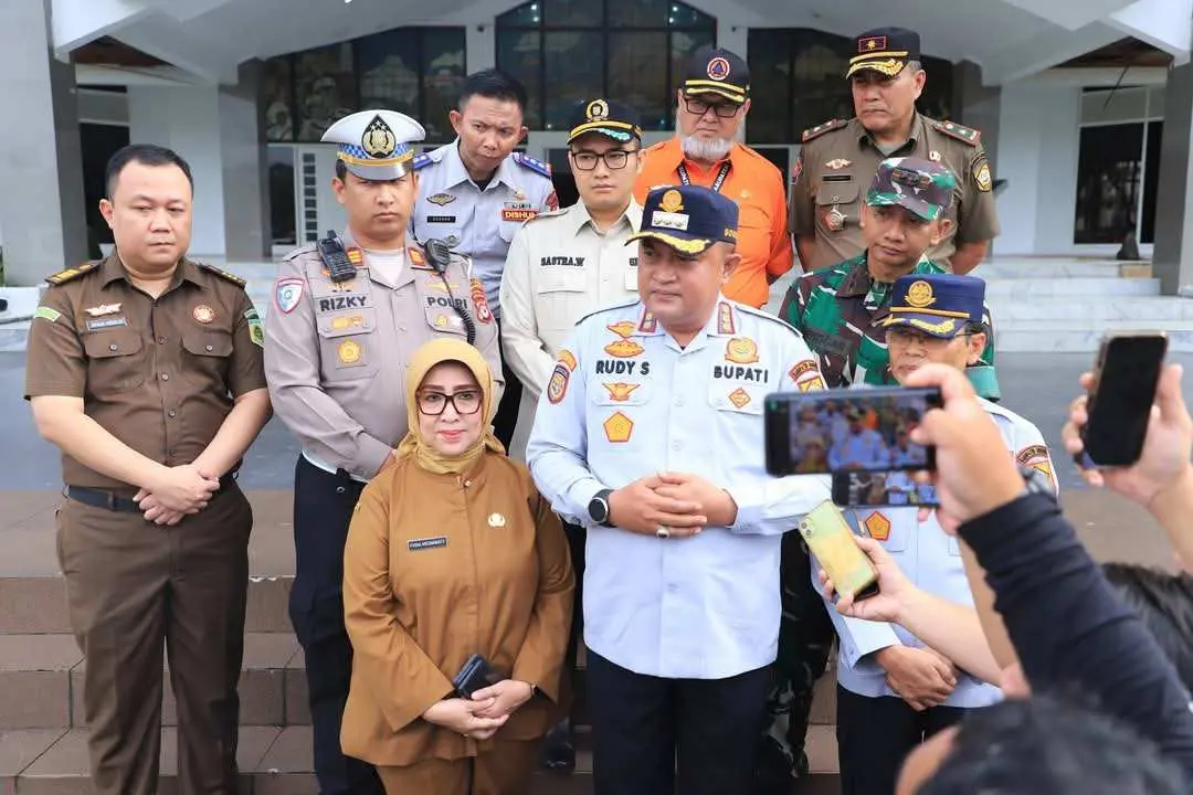 Pemkab Bogor dan Dishub Gelar Ram Check Armada Bus Jelang Mudik Lebaran 2025