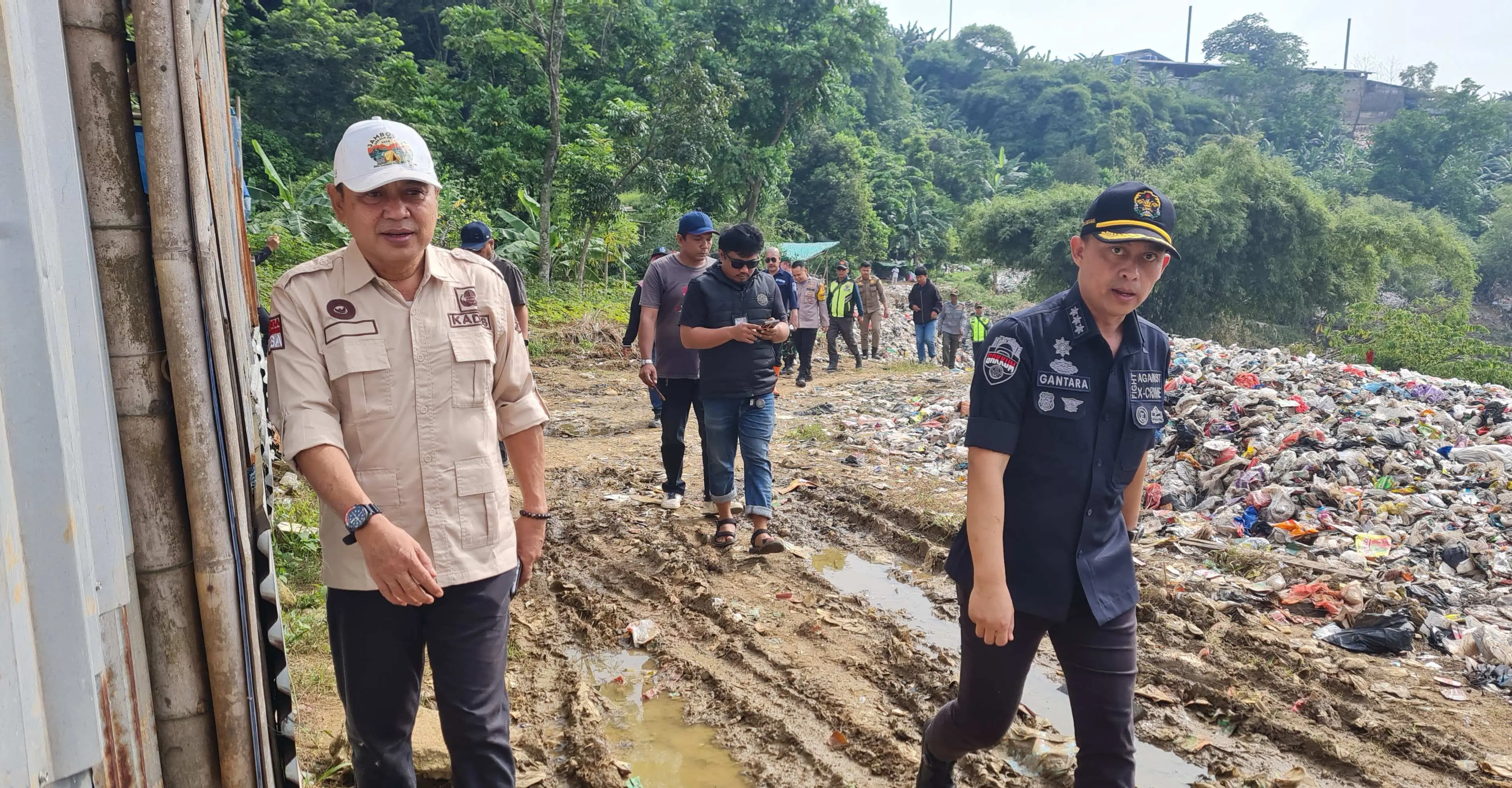 DLH Kabupaten Bogor Tindaklanjuti Aduan Terkait Pengelolaan Sampah Ilegal Desa Wanaherang