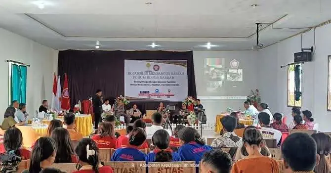 Unlesa Gelar Forum Bisnis Daerah Bahas Strategi Pengembangan Ekonomi Tanimbar yang Inklusif