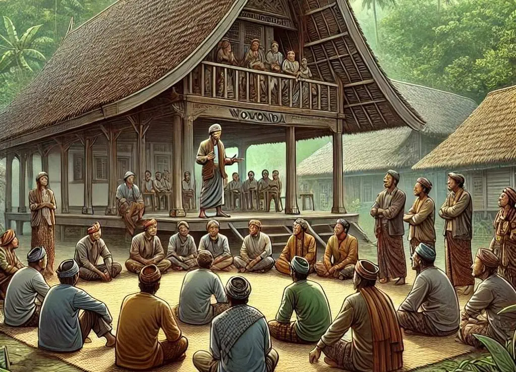 Keluarga Londar Maresyembun Tolak Pembongkaran Balai Desa Wowonda