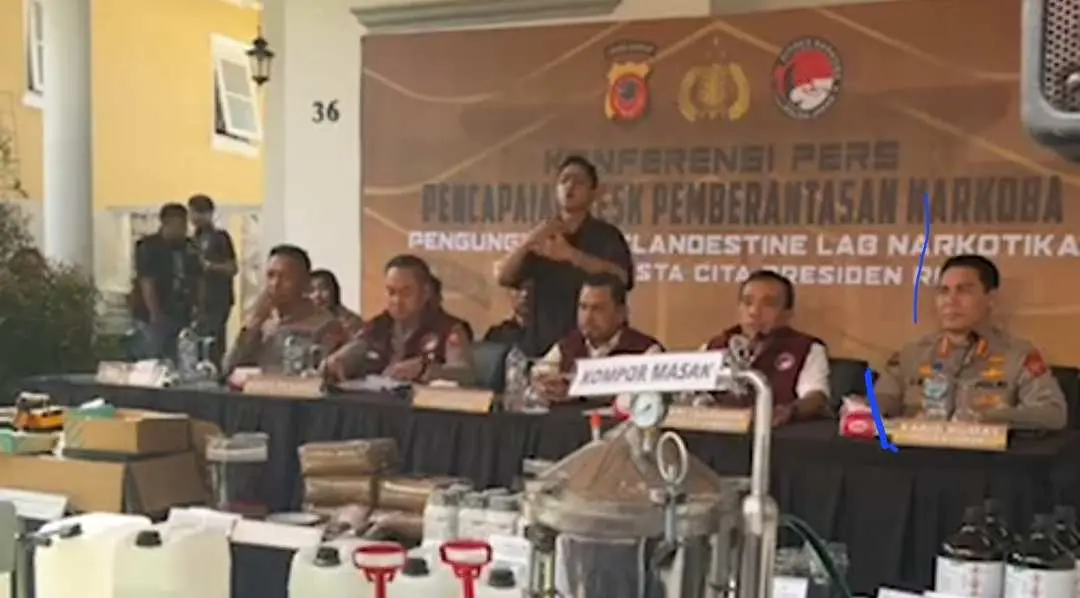 Polri Ungkap Pabrik Narkotika Terbesar di Jabar, 1 Ton Tembakau Sintetis Disita