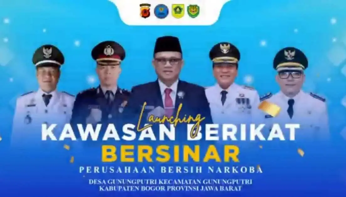 Desa Gunungputri Wakili Bogor di Hari Desa Nasional 2025 Sebagai Desa Bersih Narkoba