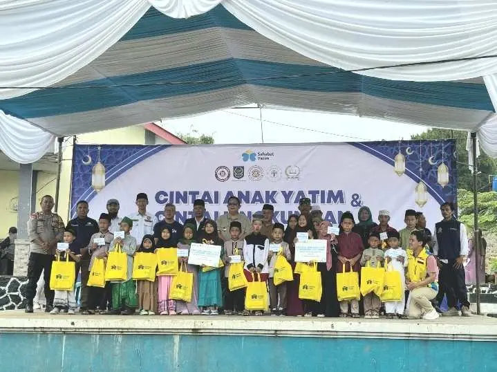 Karang Taruna Cigombong dan Sahabat Yatim Santuni 1.000 Anak Yatim dan Tanam 1.000 Pohon di Bogor