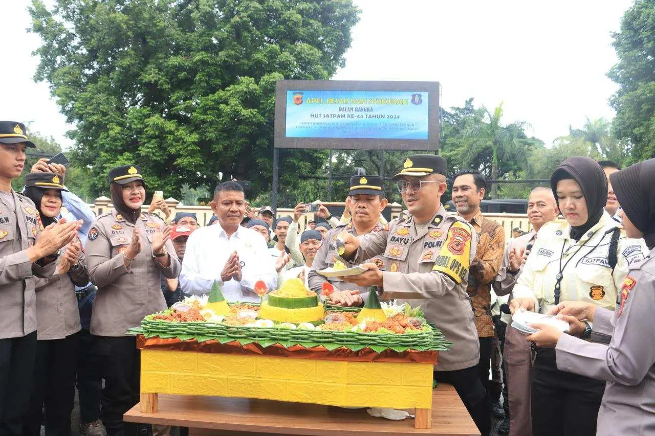 Polres Bogor Gelar Apel Besar HUT Satpam ke-44, Momentum Sinergi dan Profesionalisme