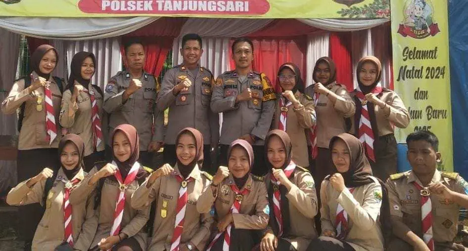 Posko Nataru Polsek Tanjungsari Siap Amankan Perayaan Natal dan Tahun Baru