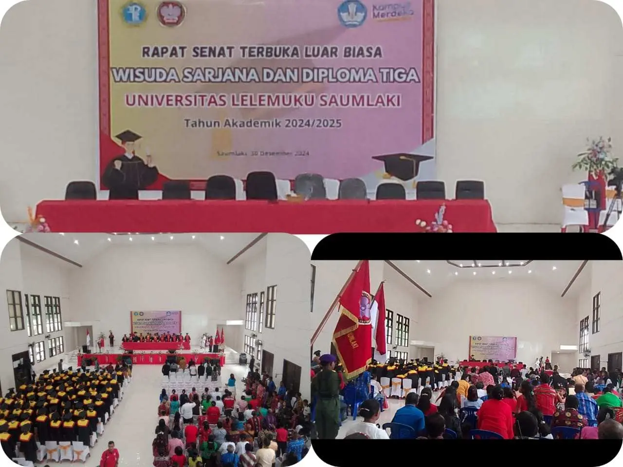 85 Mahasiswa Universitas Lelemuku Saumlaki Wisuda Sarjana dan Diploma Ke-2