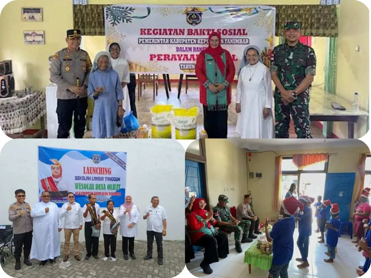 Sambut Nataru, Pemda Kepulauan Tanimbar Gelar Bakti Sosial dan Berikan Bantuan ke Warga