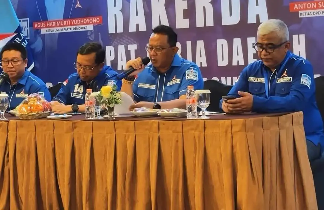 DPD Partai Demokrat Jabar Gelar Rakerda dan Konsolidasi Pemenangan Pilgub 2024, Dukung Dedi Mulyadi - Erwan Setiawan