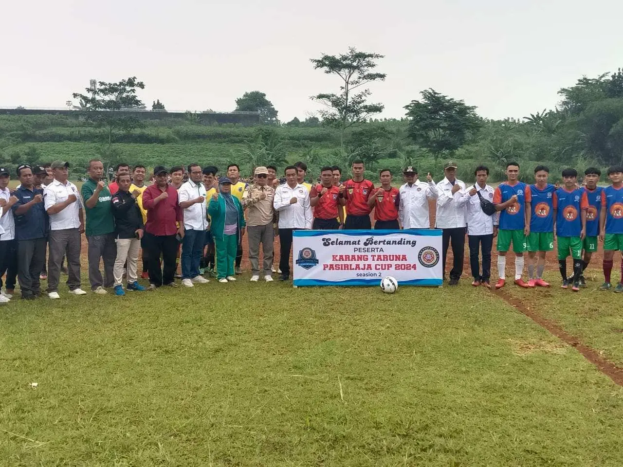 Karang Taruna Pasirlaja Kembali Menggelar Turnamen Sepakbola Bola : Kepala Desa Minta Jaga Sportifitas