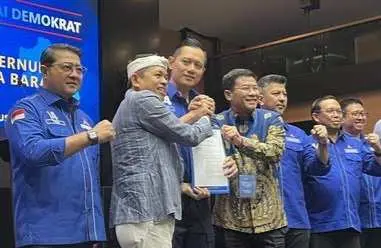 Ketum AHY Secara Langsung Berikan Dukungan Kepada Dedi Mulyadi - Erwan Setiawan Untuk Maju di  Pilgub Jabar 2024