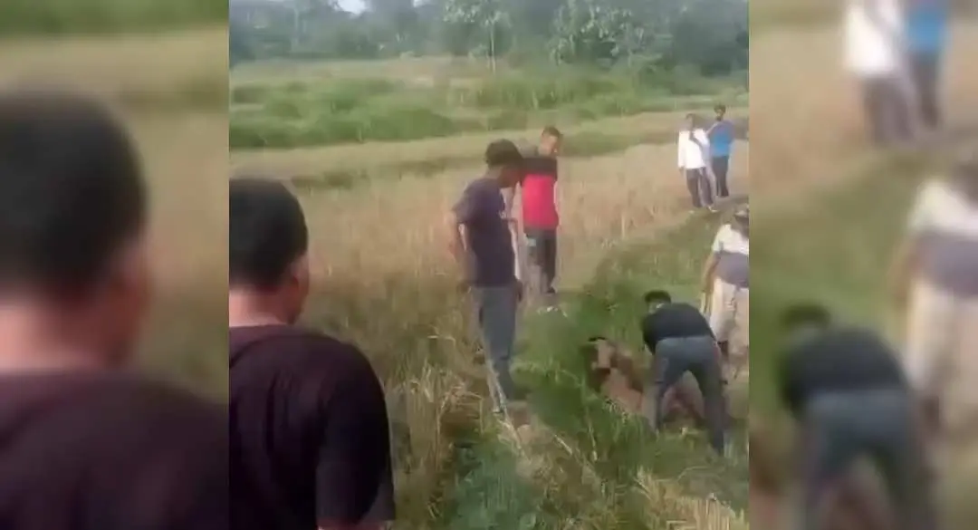 Curi Sepeda Motor Warga Jonggol Yang Sedang Sholat, Pelaku dihakimi Masa Sampai Babak Belur