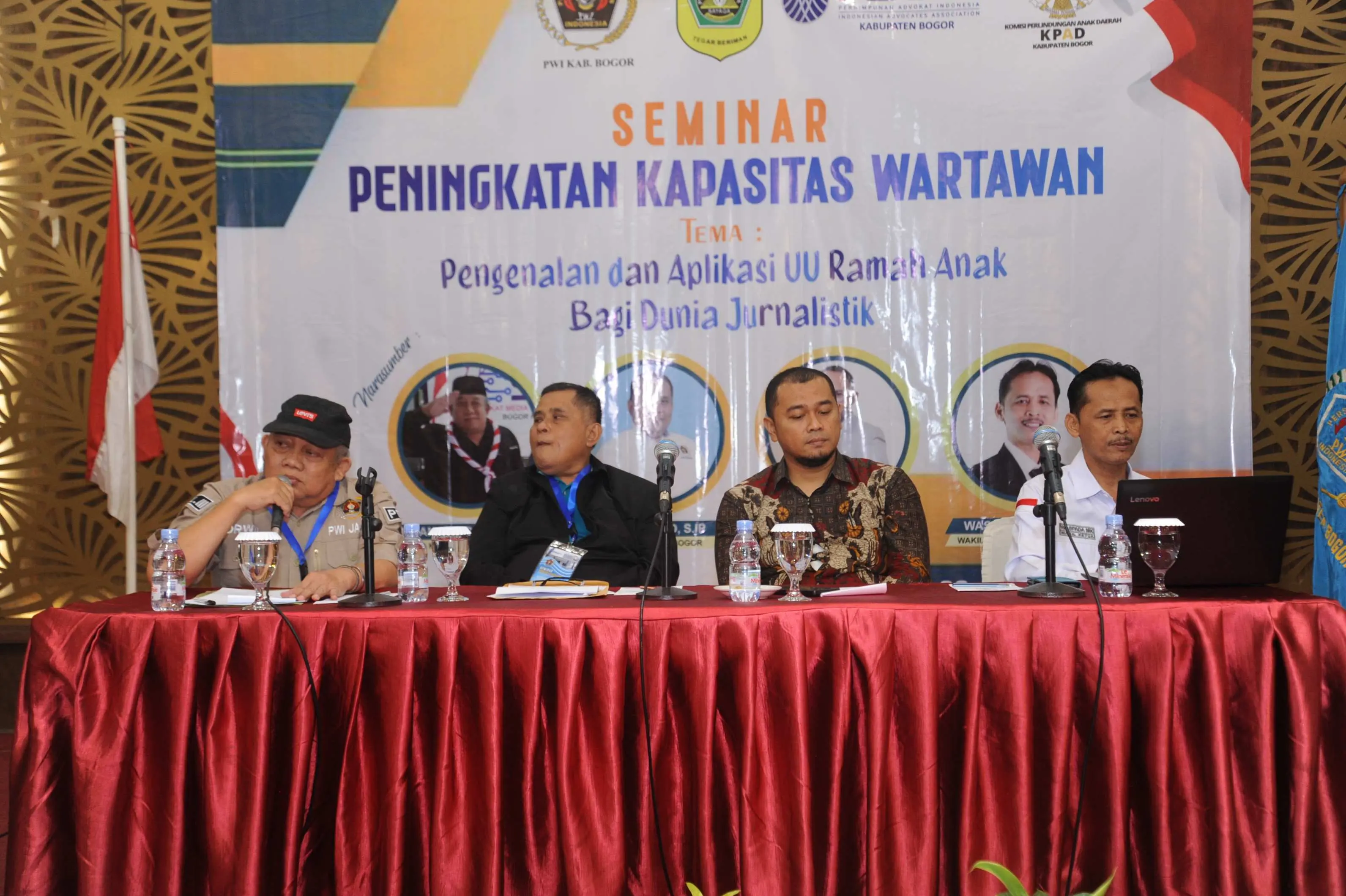PWI Kabupaten Bogor Gelar Seminar Peningkatan Kapasitas Wartawan