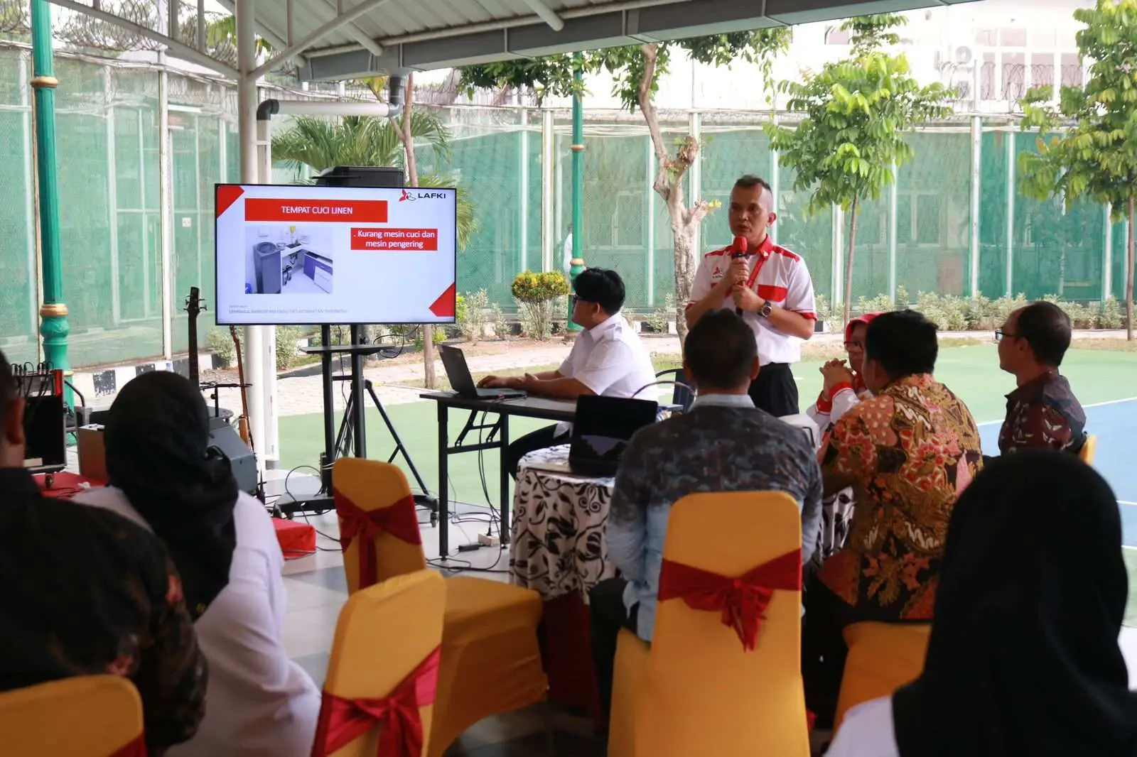 Mengedepankan Mutu Pelayanan, Klinik Pratama Rawat Jalan Lapas Cibinong jalani Survei Akreditasi