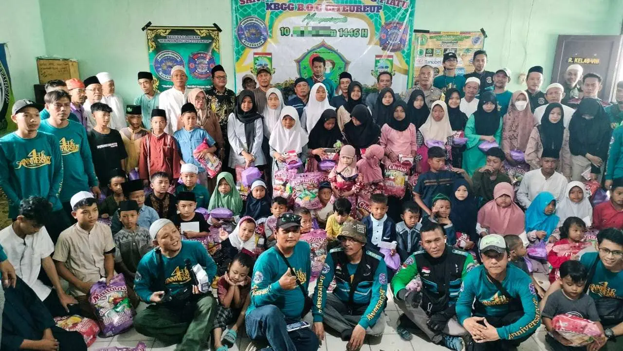 Ngaspal Tetap Beramal Keluarga Besar BOC Santuni Yatim