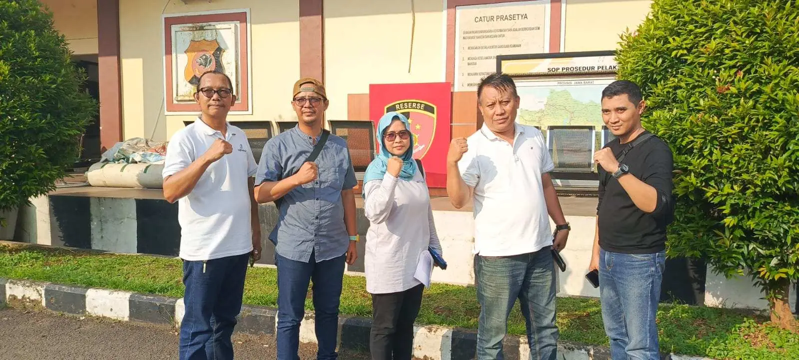 Dituduh Back up Perusahaan, Anggota PWI Kabupaten Bogor Laporkan S Ke Polres Bogor