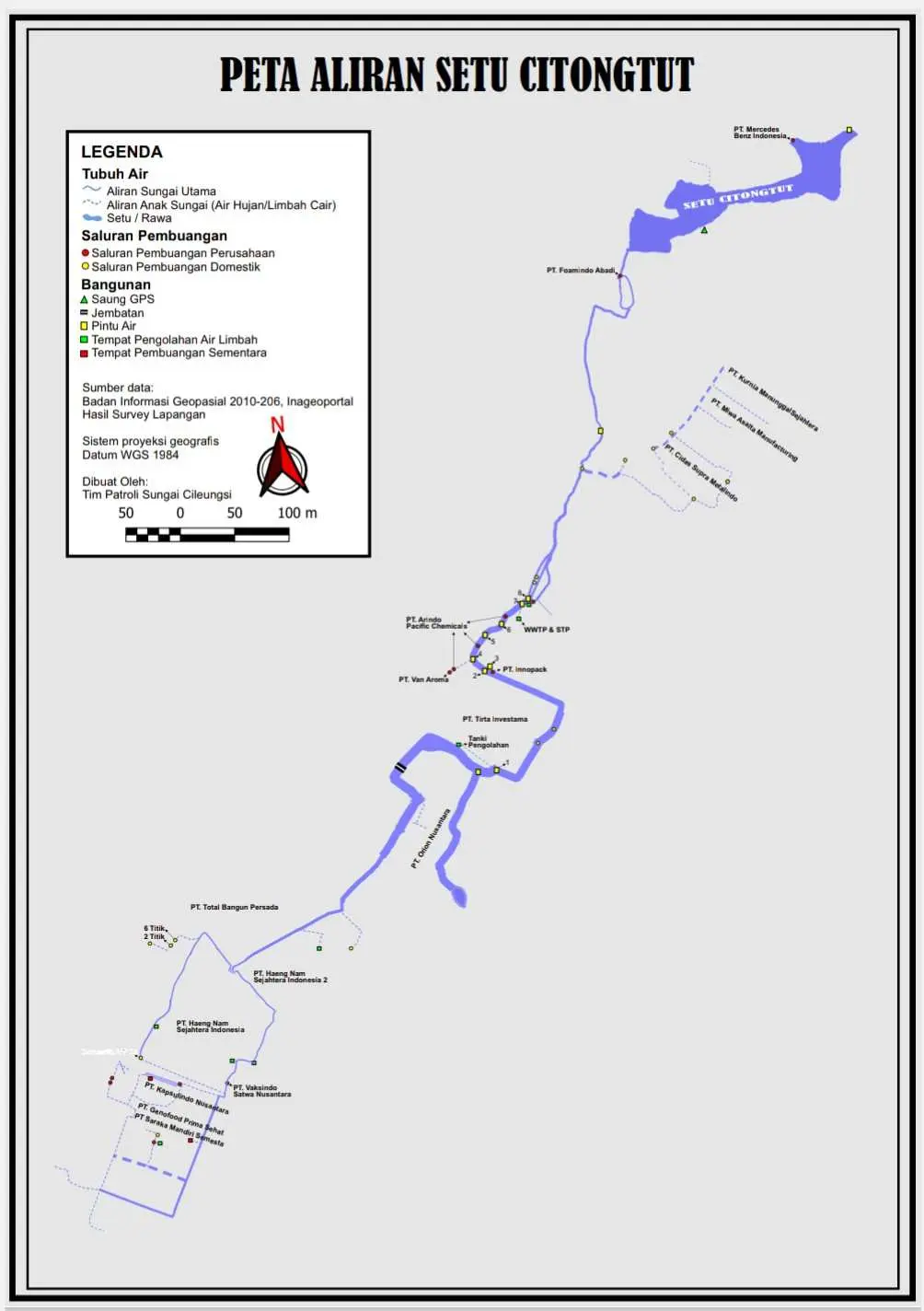 Banjir Jln Pancasila IV Desa Cicadas Akibat Ada Penyepitan Saluran Irigasi, Kepala Desa Khawatir Ada Penyerobotan DAS Menjadi Aset Perusahaan