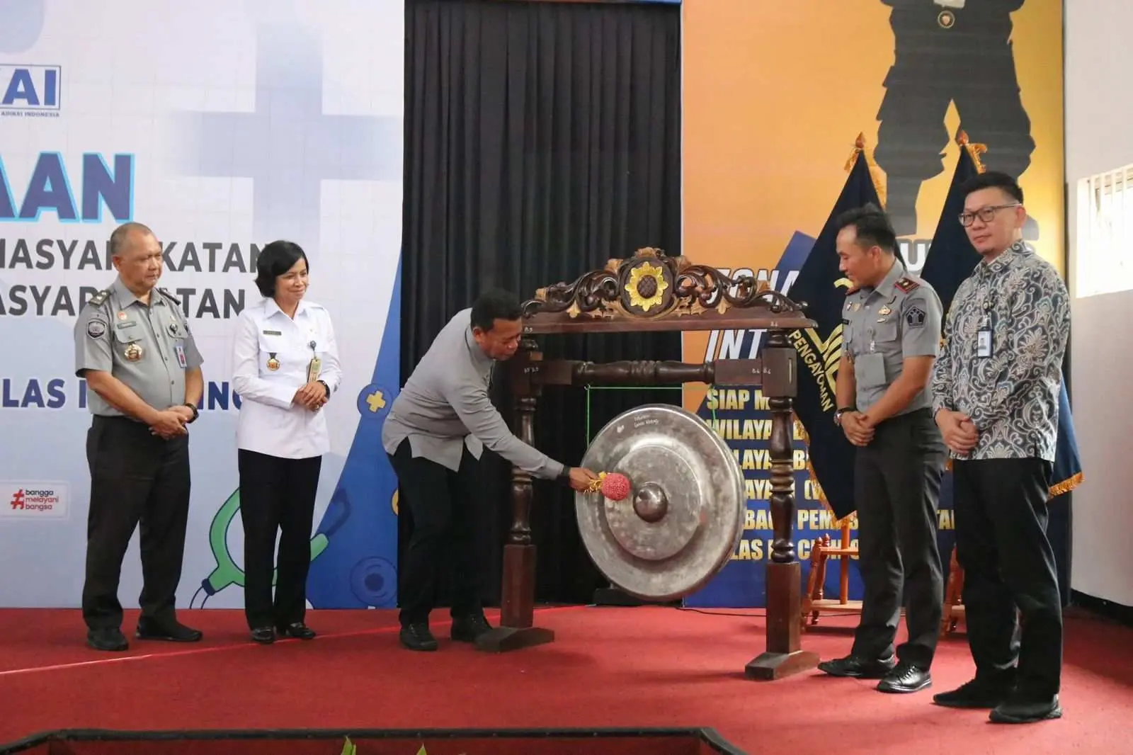 Resmi dibuka Kakanwil Kemenkumham Jawa Barat, Lapas Cibinong Gelar Program Rehabilitasi Pemasyarakatan