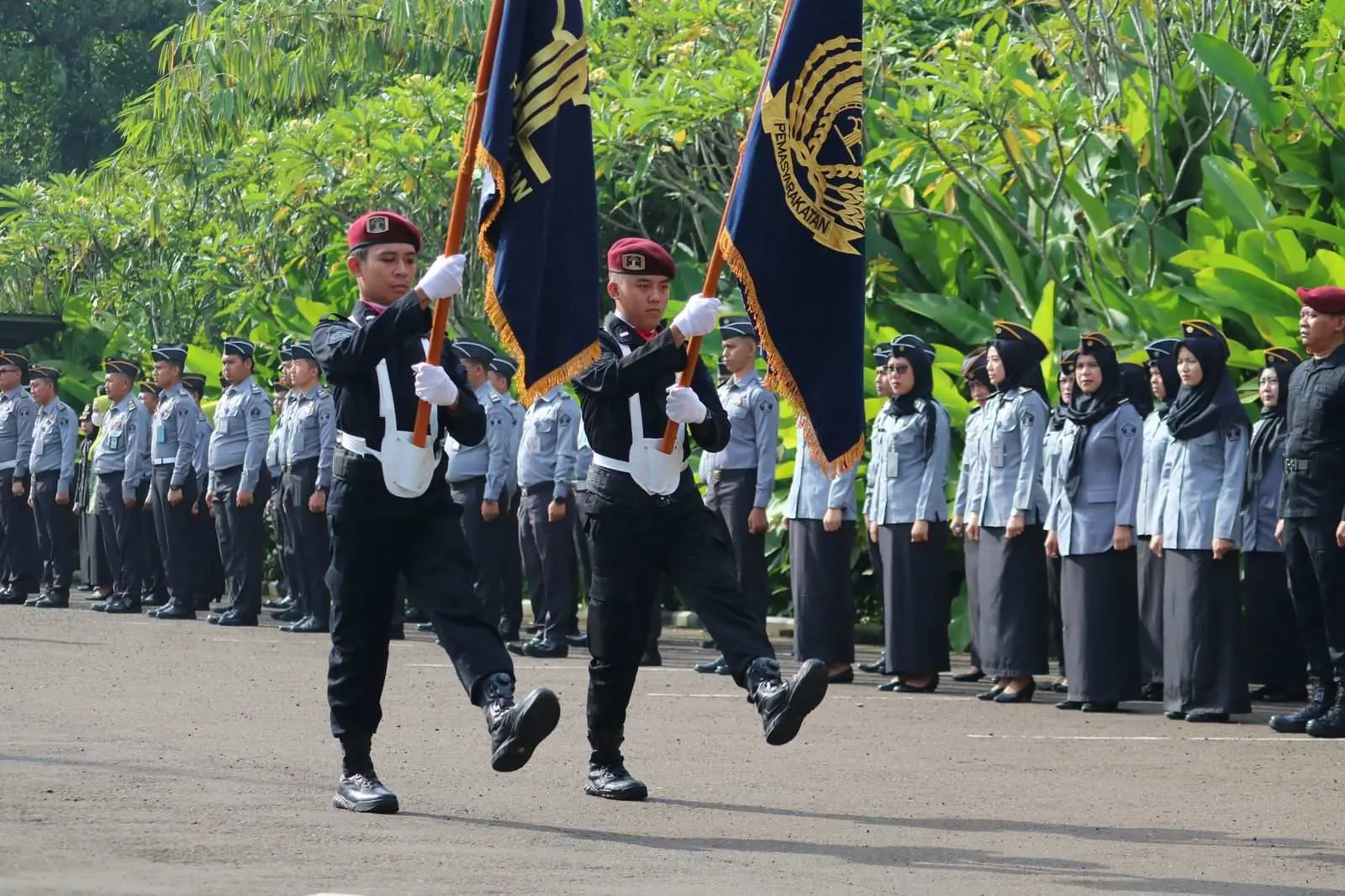 Pemasyarakatan Pasti Berdampak, Lapas Cibinong Laksanakan Upacara Peringatan Hari Bakti Pemasyarakatan Ke–60
