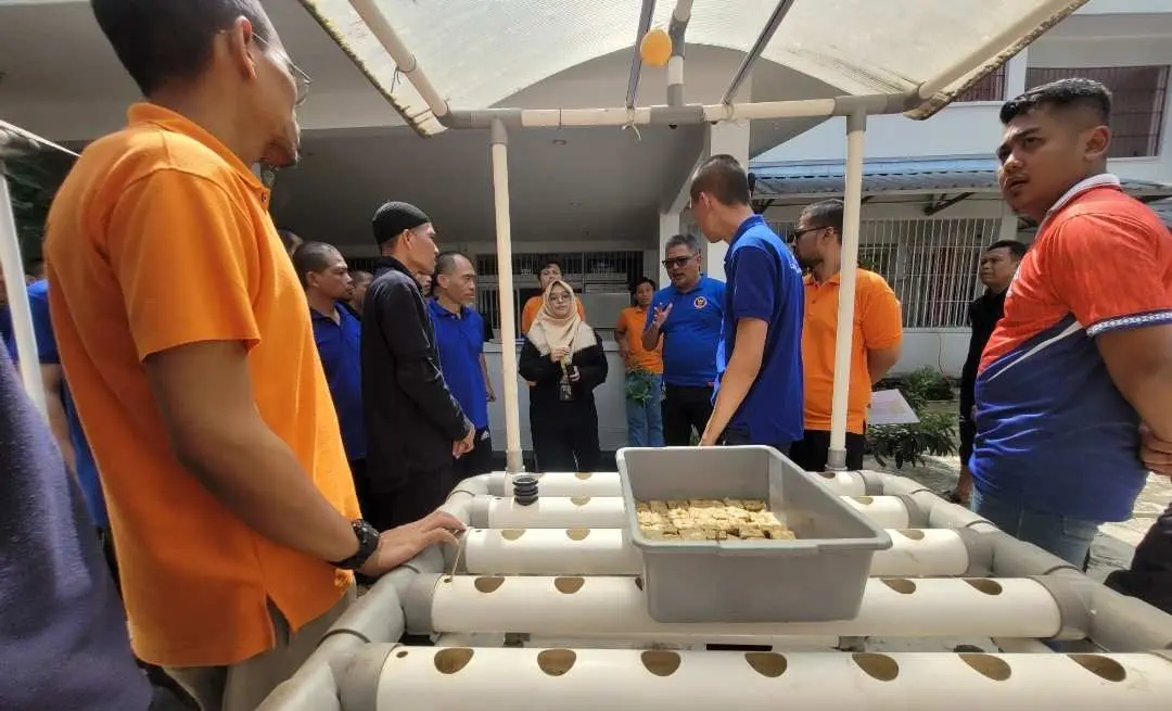 Pelatihan Pembekalan Hidroponik di Lapas Khusus Kelas IIB Sentul, Guna Menumbuhkan Semangat Kemandirian WBP