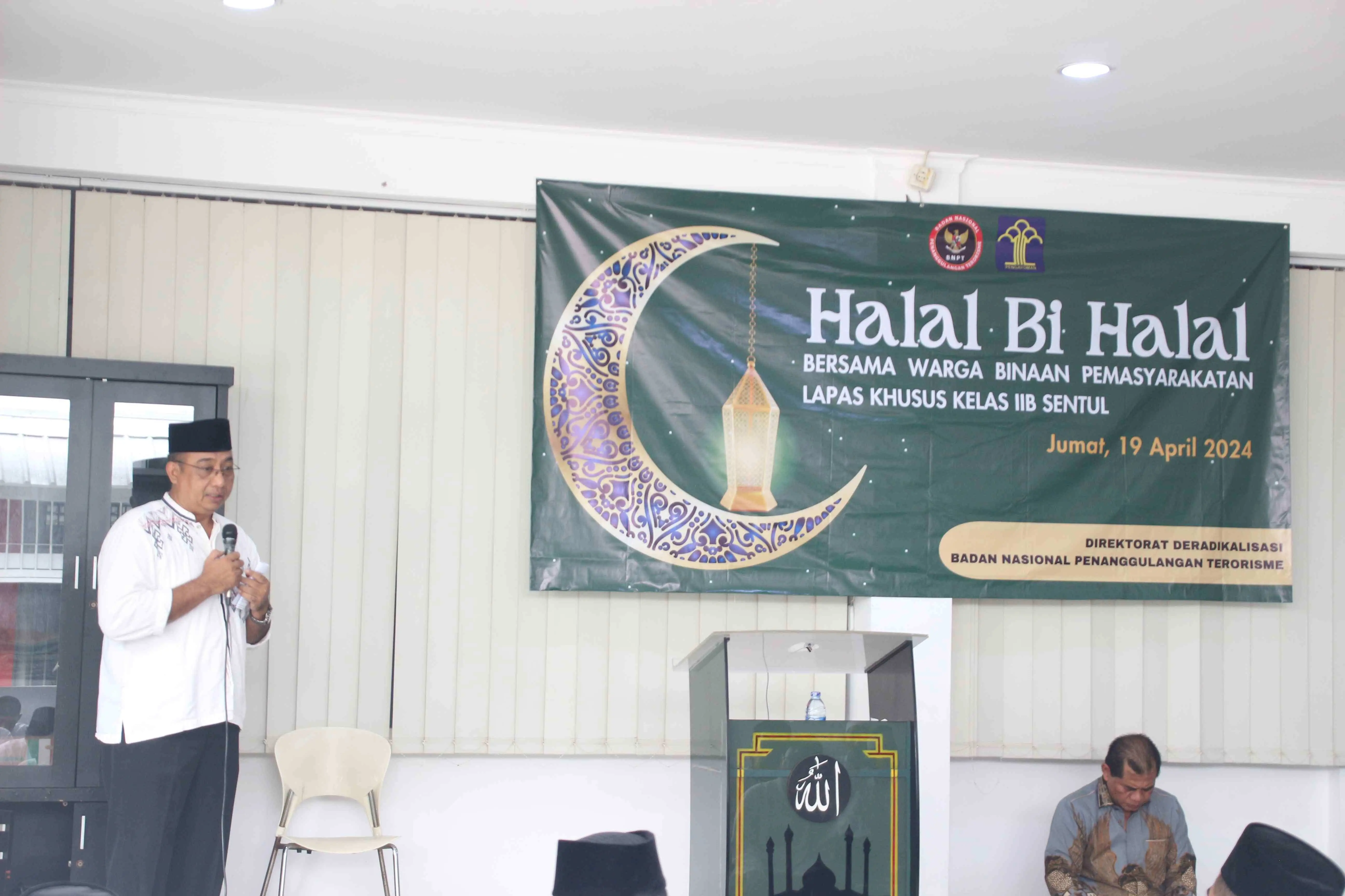 Lapas Sentul Bersama Direktorat Deradikalisasi BNPT Gelar Halal Bihalal Bersama WBP