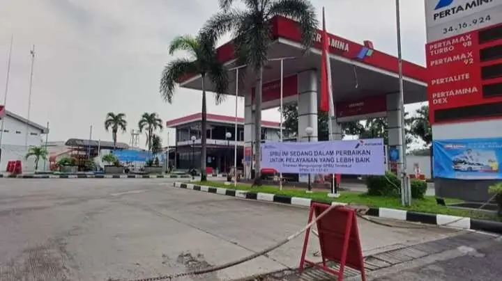 Palsukan BBM, SPBU Cimanggis Depok di Tutup! 