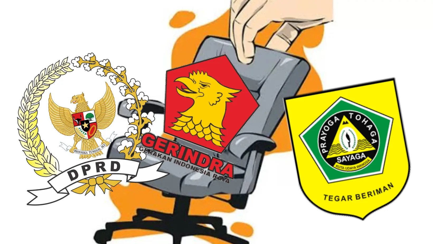 Hasil Pemilihan Legislatif DPRD di Bumi Tegar Beriman, Partai Gerindra Raih 12 Kursi