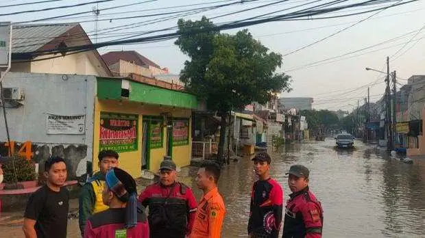 Sungai Cileungsi Meluap, 9 RW di Desa Bojongkulur Terdampak Banjir