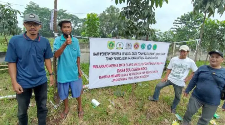 Jaga Kondusifitas Wilayah, Warga Desa Bojong Nangka Tolak Keberadaan Mata Elang