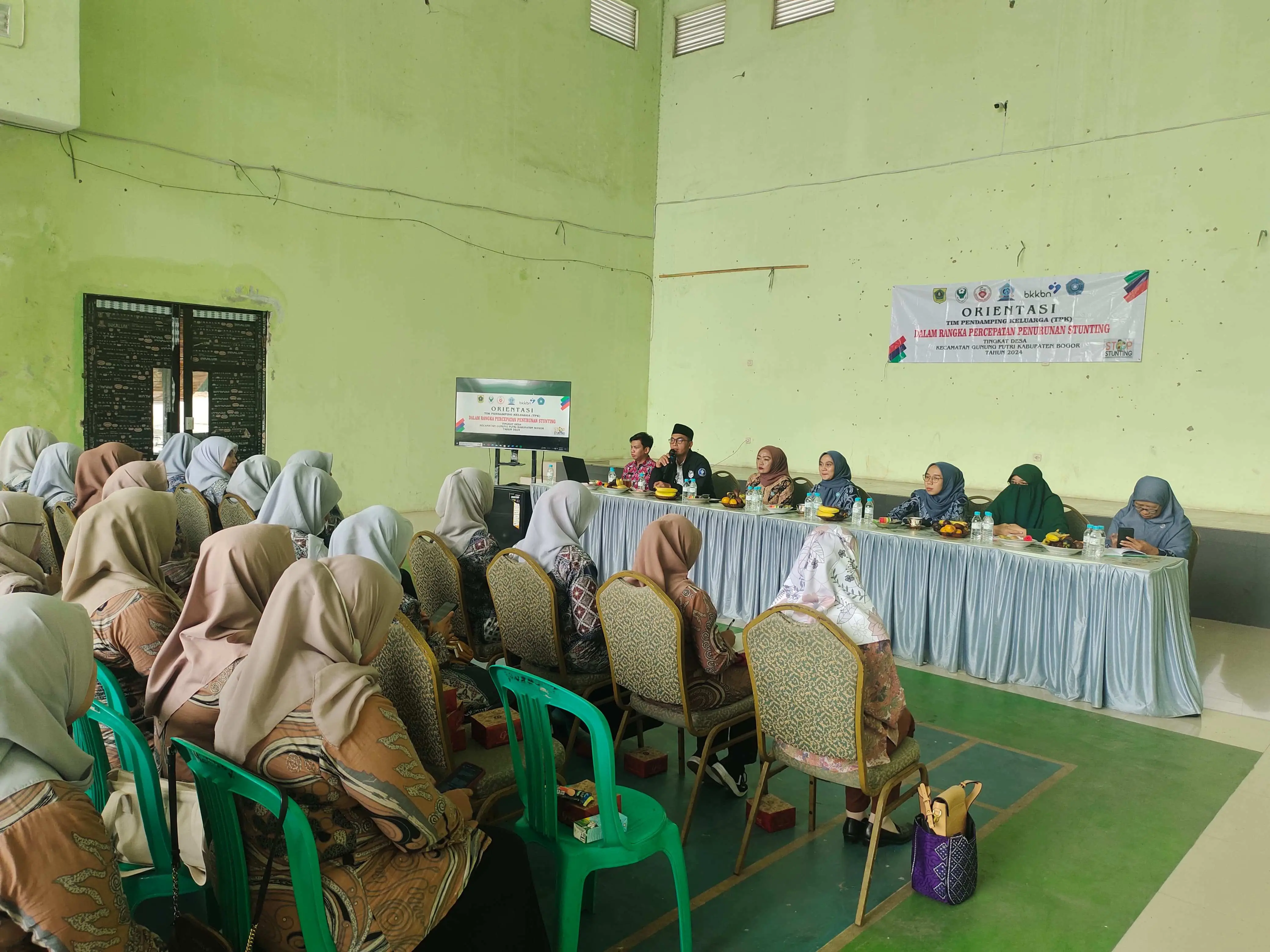 Orientasi tim Pendamping keluarga TPK di Desa Cikeas Udik, Targetkan Zero Stunting