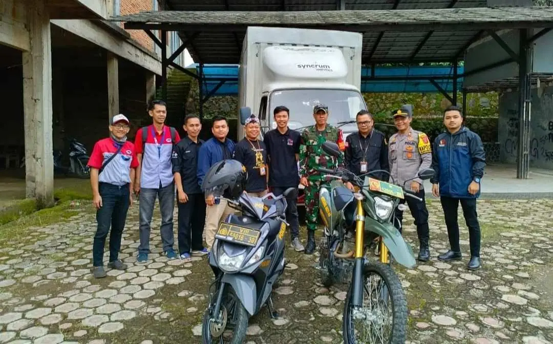 Panwaslu Kecamatan Sukamakmur lakukan pengawasan Distribusi Logistik Pemilu