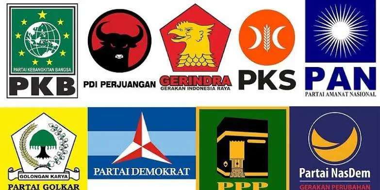 Partai Gerindra Salip PDIP, Demokrat Naik 9,4 Persen, PPP Terperosok