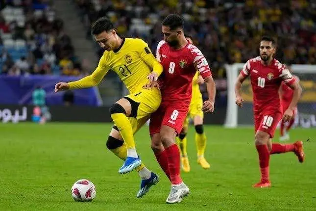 Laga Perdana Piala Asia 2023, Timnas Malaysia Babak Belur