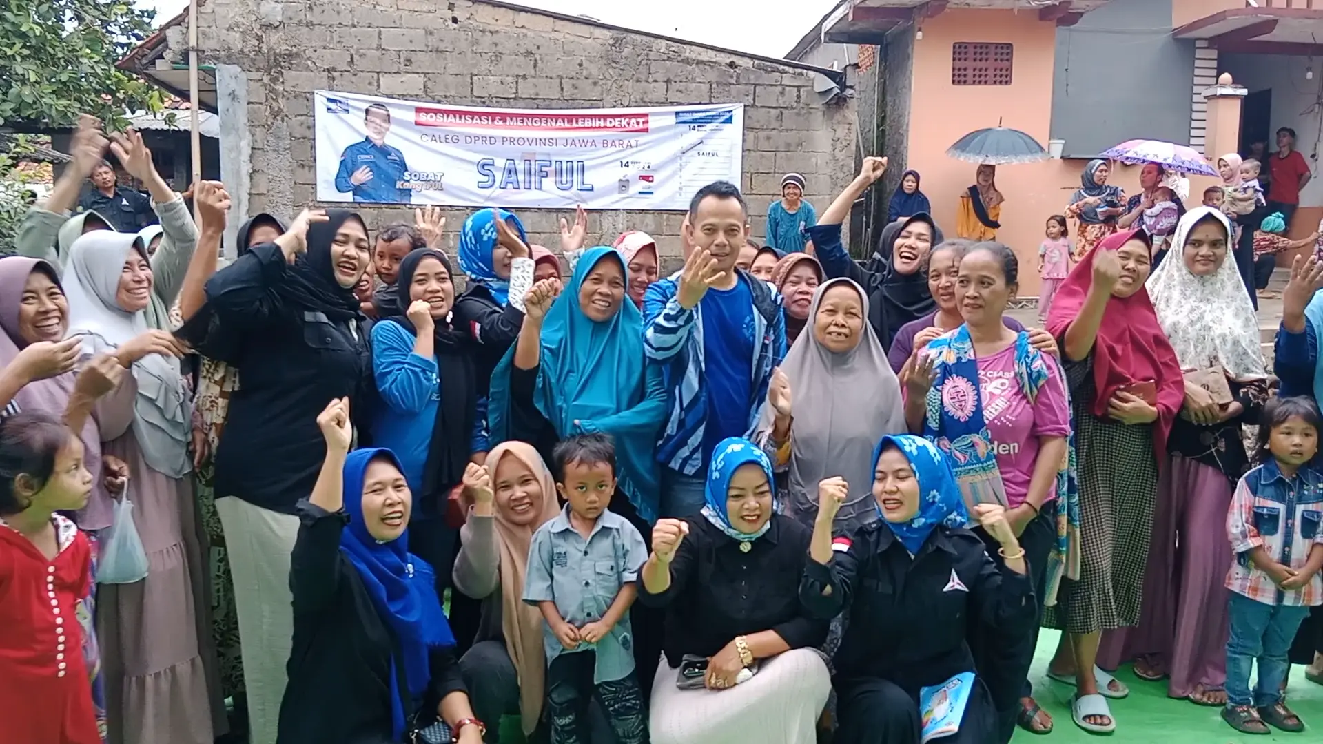 Saiful ST Semakin Gencar Bersosialisasi Terjun Langsung Kemasyarakat