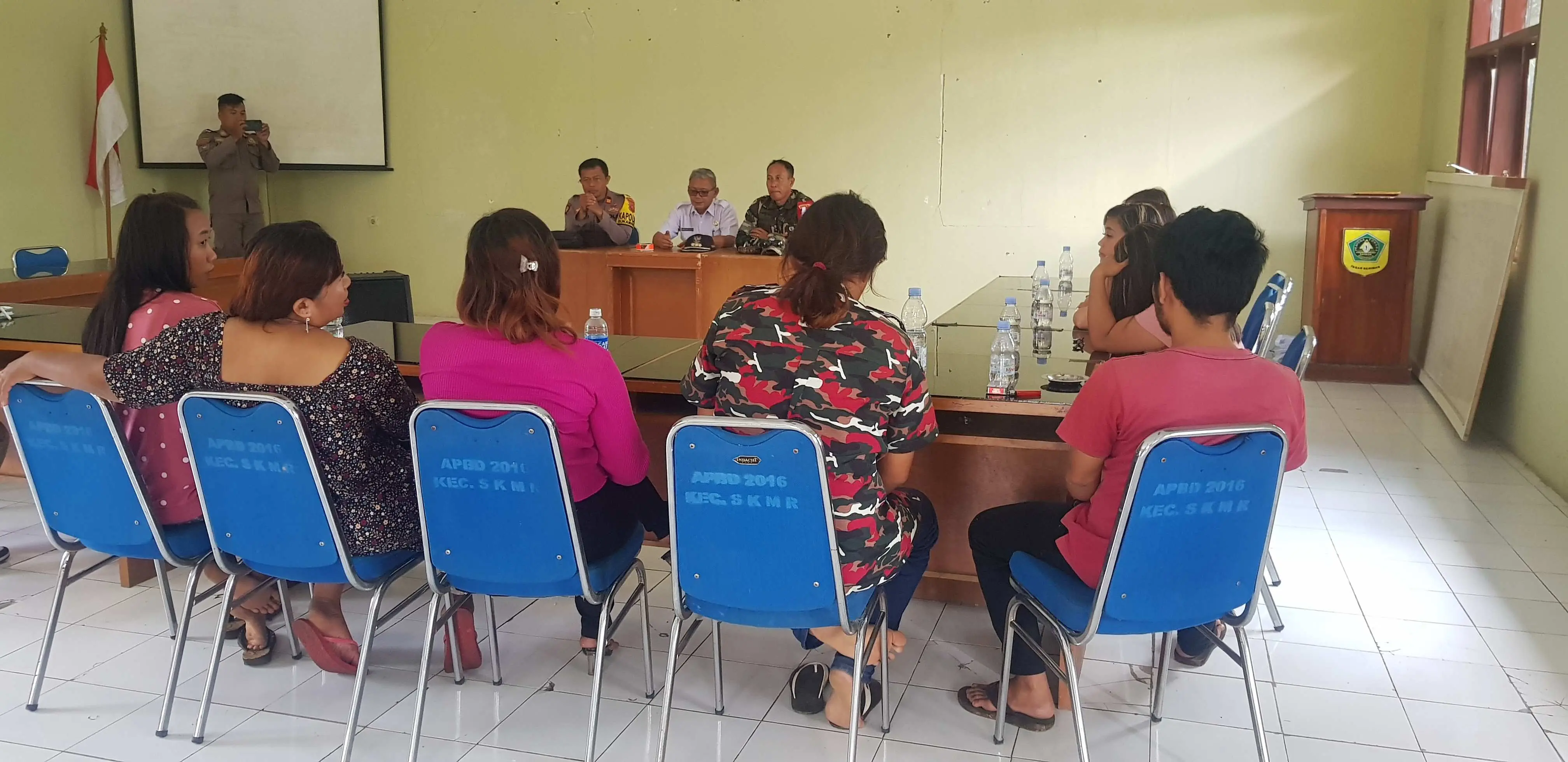 Warung Esek-esek Diwilayah Sukamakmur Di Gerebek Muspika