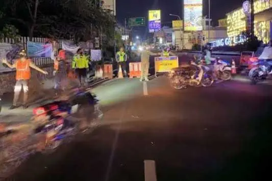 Polres Bogor Terapkan Tanpa Kendaraan Saat Malam Tahun Baru Di Puncak