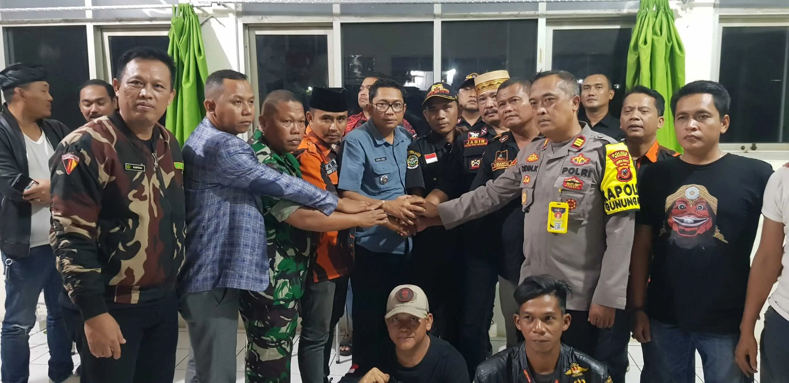 Guna Menjaga Kondusifitas Wilayah, Forkopimcam Gunung Putri Gelar Silaturhmi Bersama Ormas