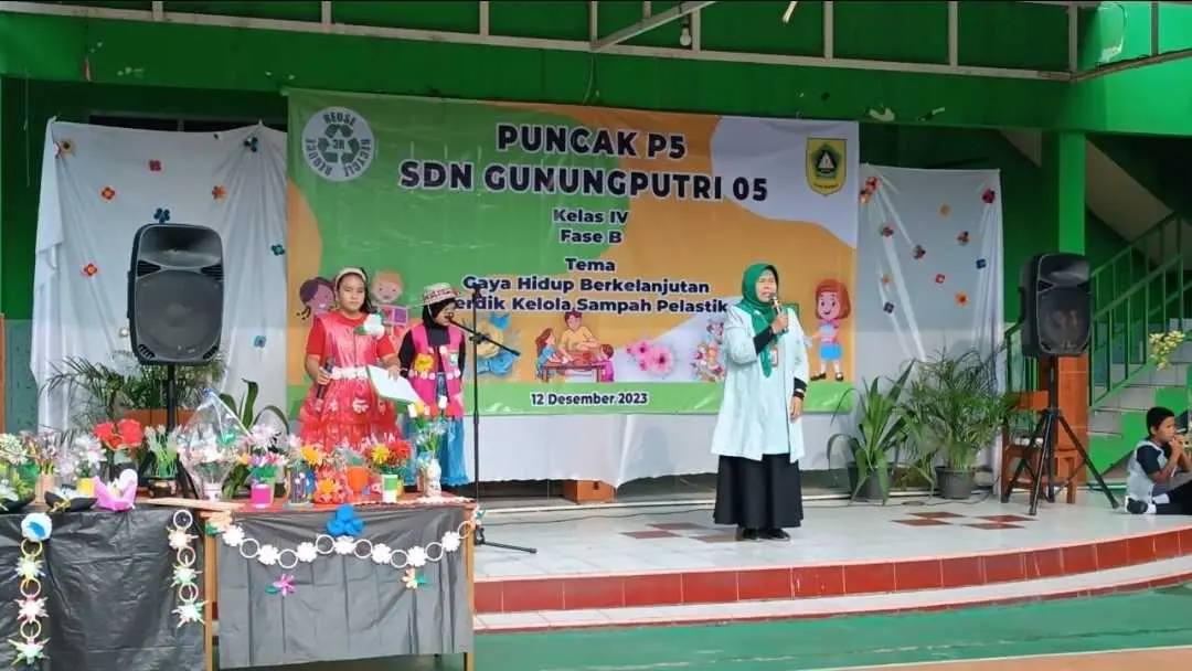 Meningkatkan Kualitas Peserta Didik, SDN 05 Gunung Putri Menggelar Karya P5