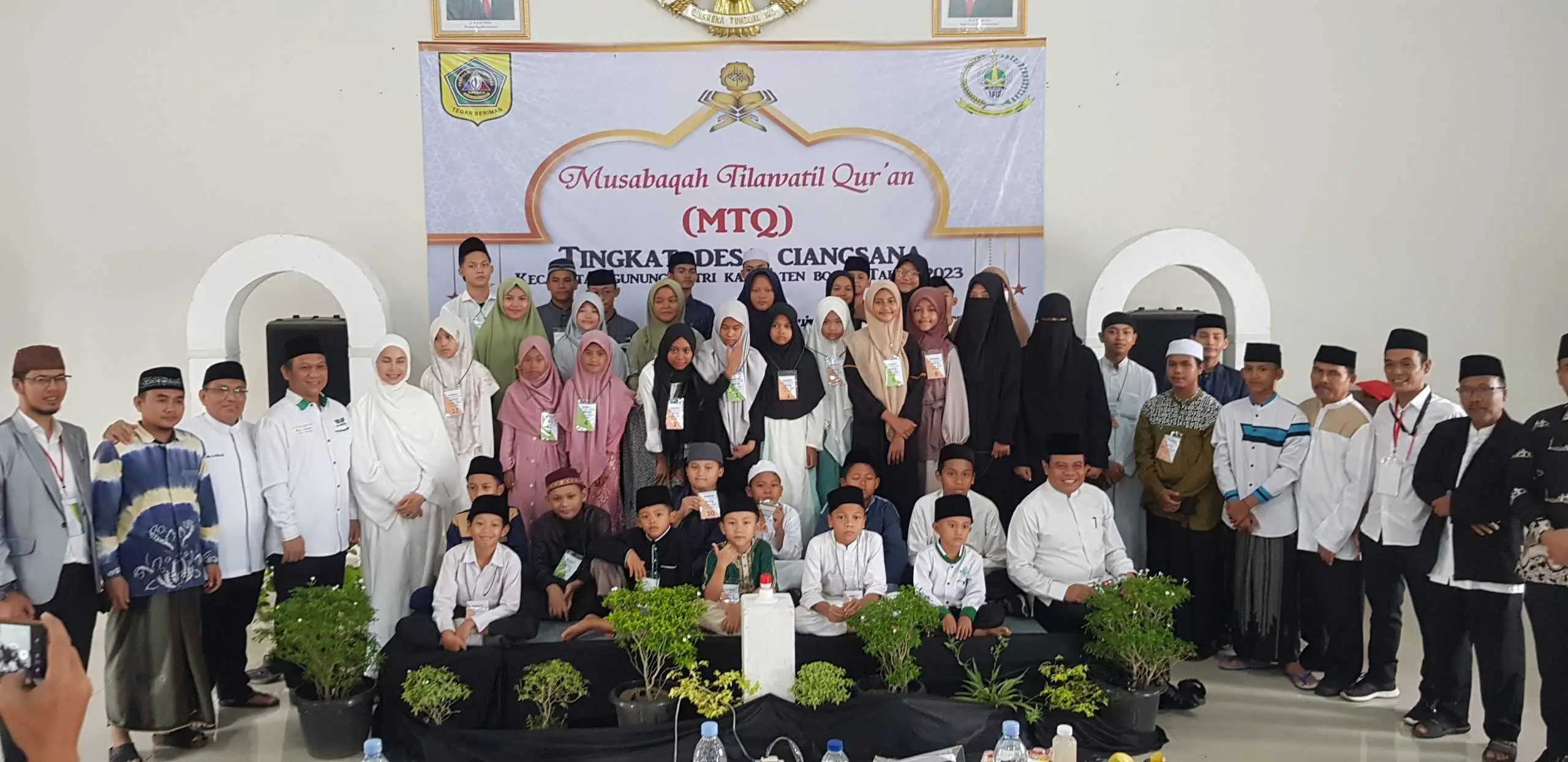 Perdana, Pemdes Ciangsana Adakan Lomba MTQ Tingkat Desa