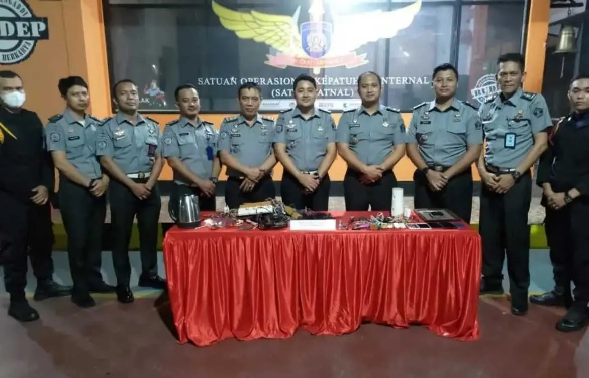 Cegah Gangguan Kamtib, Ka KPR Beserta Jajaran Lakukan Sidah Blok Hunian