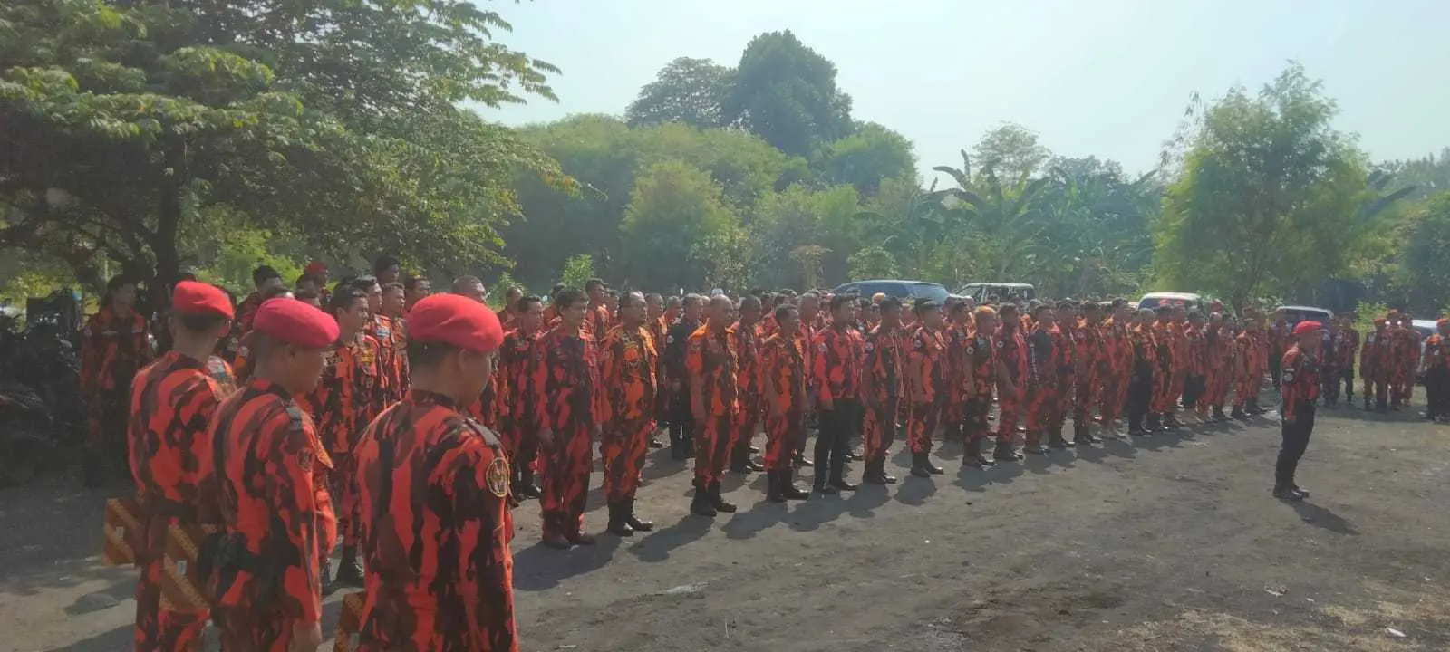 Persiapkan Pelantikan MPC Pemuda Pancasila Kabupaten Bogor, Koti Mahatidana gelar Pelatihan PBB di Kecamatan Gunung Putri.